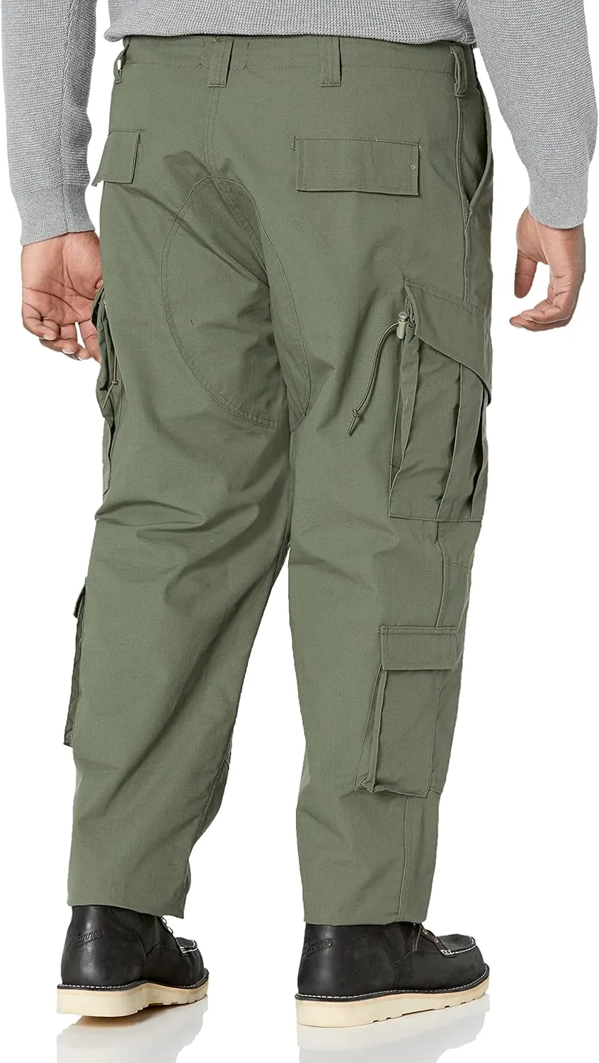 Tru-Spec Men's Tactical Response Uniform Pant - Long, Wide Leg, Solid, All Terrain Tiger Stripe, XS-3XL