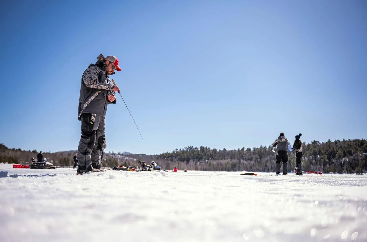 Ugly Stik GX2 Ice Fishing Reel and Spinning Rod Combo