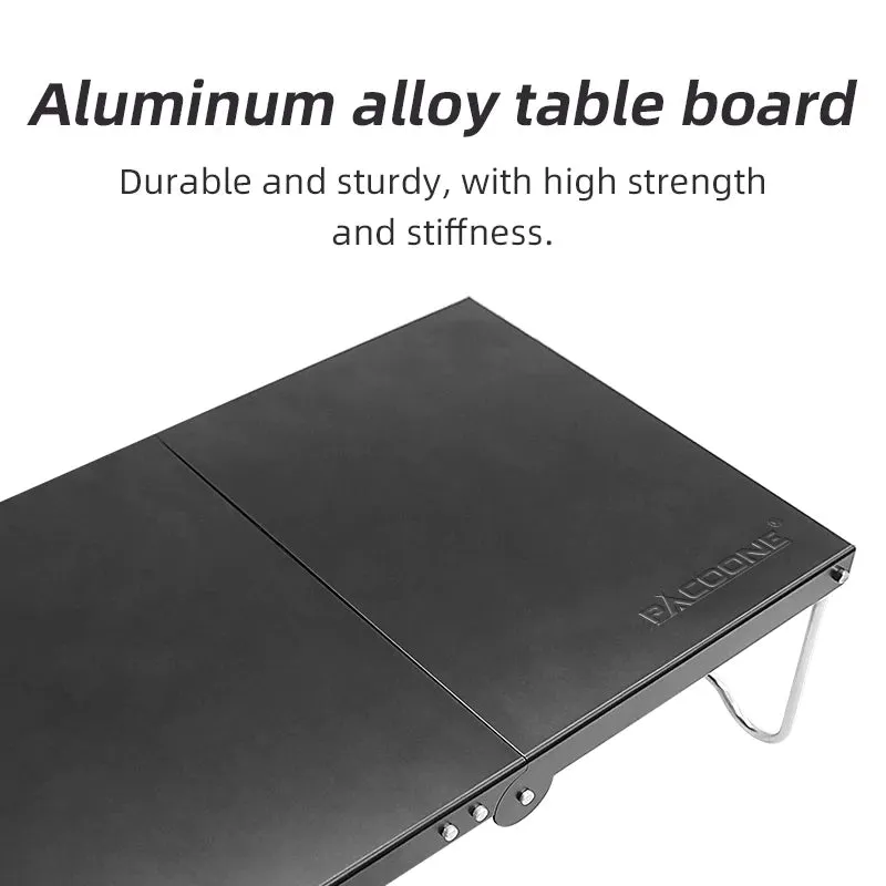 Ultralight Portable Foldable Camping Table - Ideal for Hiking, Picnic, and Coffee