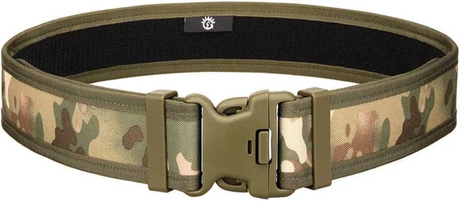UNISTRENGH Heavy Duty Tactical Belt Military Army Police Uniform Airsoft Utility Waist Belt