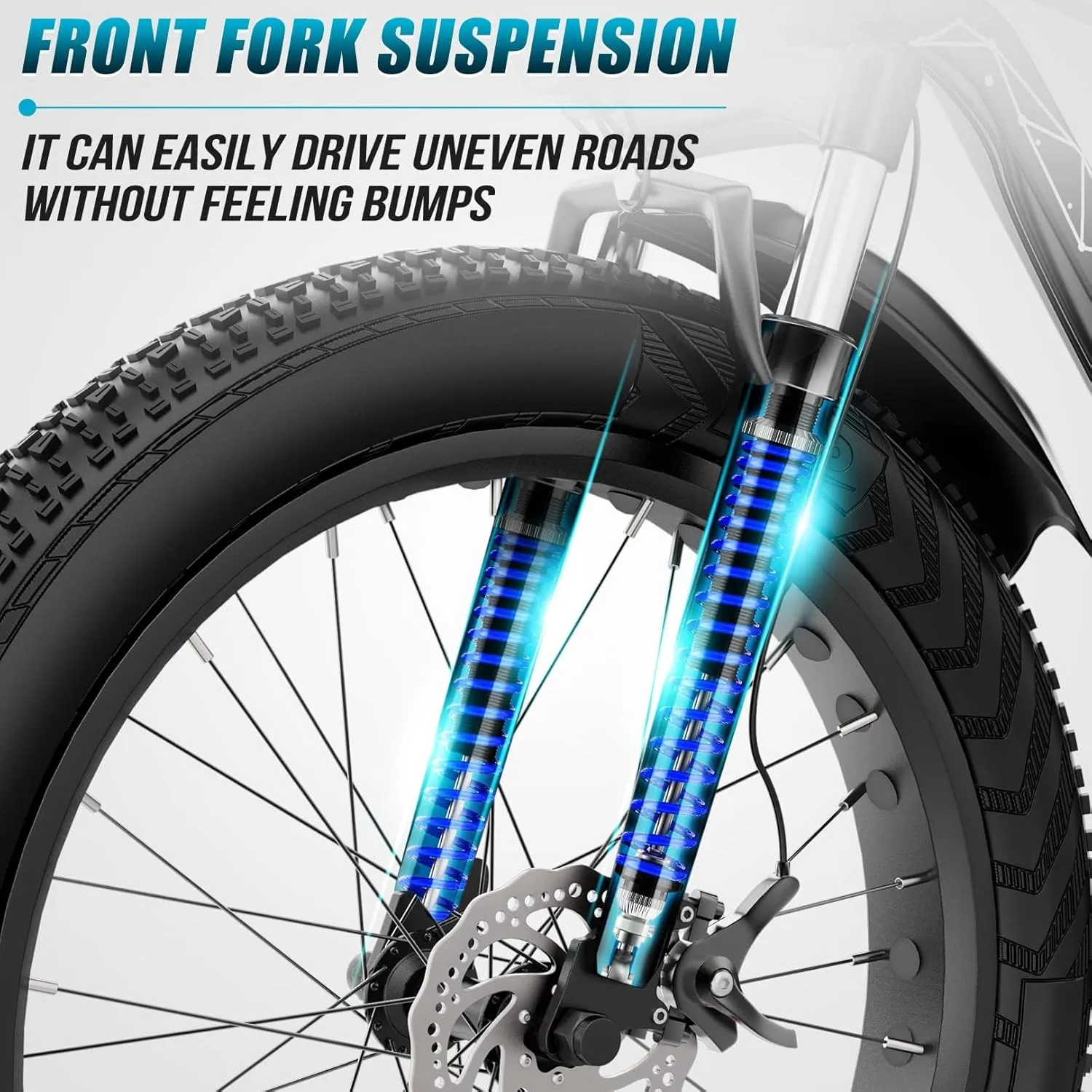 Vivi Electric Bike 26" x 4.0 Fat Tire Electric Bicycle, Peak 1000W Electric Mountain Bike, 25MPH Ebikes for Adults with 48V 13AH Removable Lithium-Ion Battery, Up to 60 Miles,UL 2849 Certified