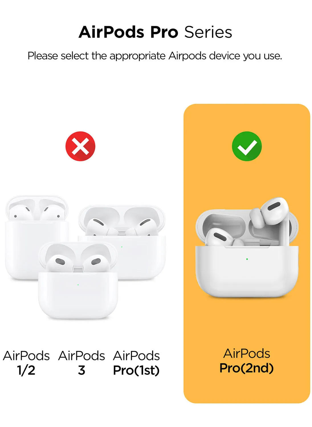 VRS Design AirPods PRO 2 Case Terra Guard ULTIMATE