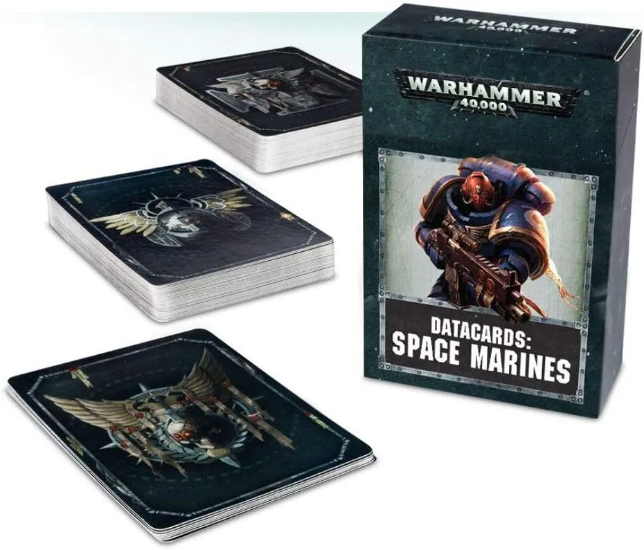 Warhammer 40K: Space Marines Datacards