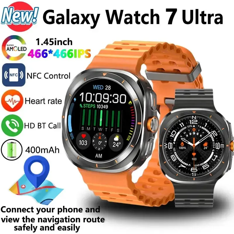 Watch 7 Ultra 47mm Smartwatch AMOLED GPS Bluetooth IP68