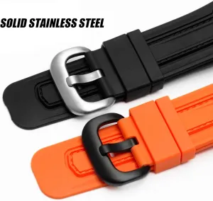 Watch Band for Sevenfriday Watch Strap 28mm, Waterproof Rubber Silicone Buckle Belt Replacement for Seven Friday Watches men Wristwatch