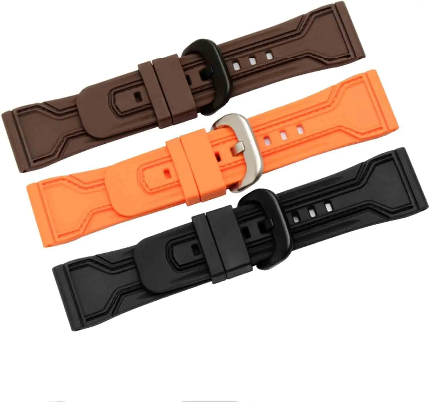 Watch Band for Sevenfriday Watch Strap 28mm, Waterproof Rubber Silicone Buckle Belt Replacement for Seven Friday Watches men Wristwatch