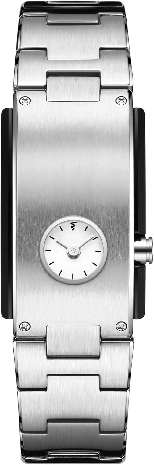 Watch Minimalist Sporty Retro Casual Versatile Fashionable Stainless Steel Strap Women's Watch