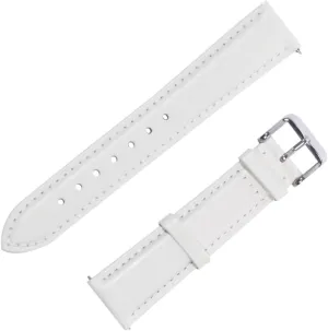Watch Strap for Women Elegant White Wristband Stylish Design Durable Material Versatile for Various Watches