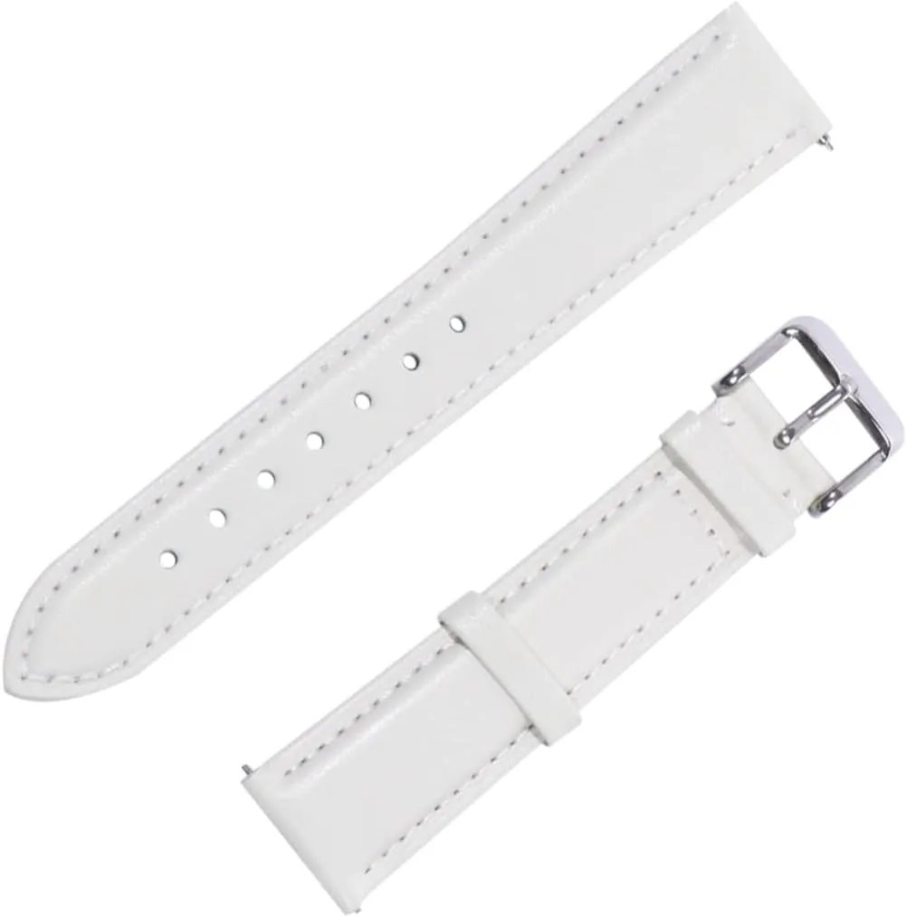 Watch Strap for Women Elegant White Wristband Stylish Design Durable Material Versatile for Various Watches