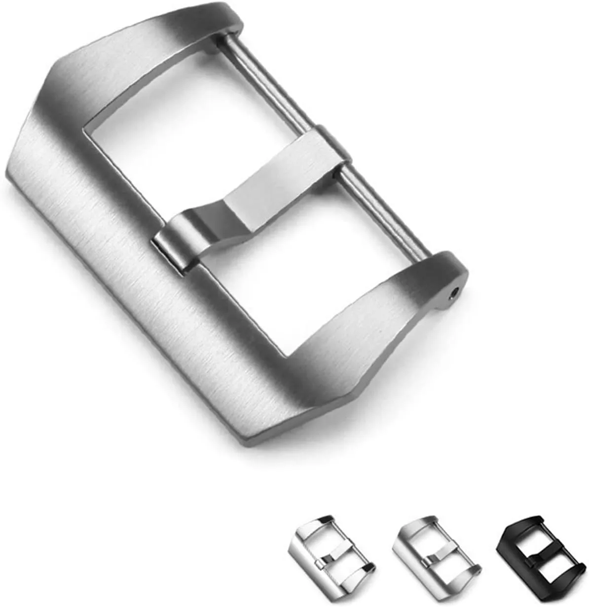 Watches Buckle Fit For Panerai PAM Bracelet 18mm 20mm 22mm 24mm 26mm 316L Stainless Steel Clasp Metal Pin Insurance Buckle Table buckle