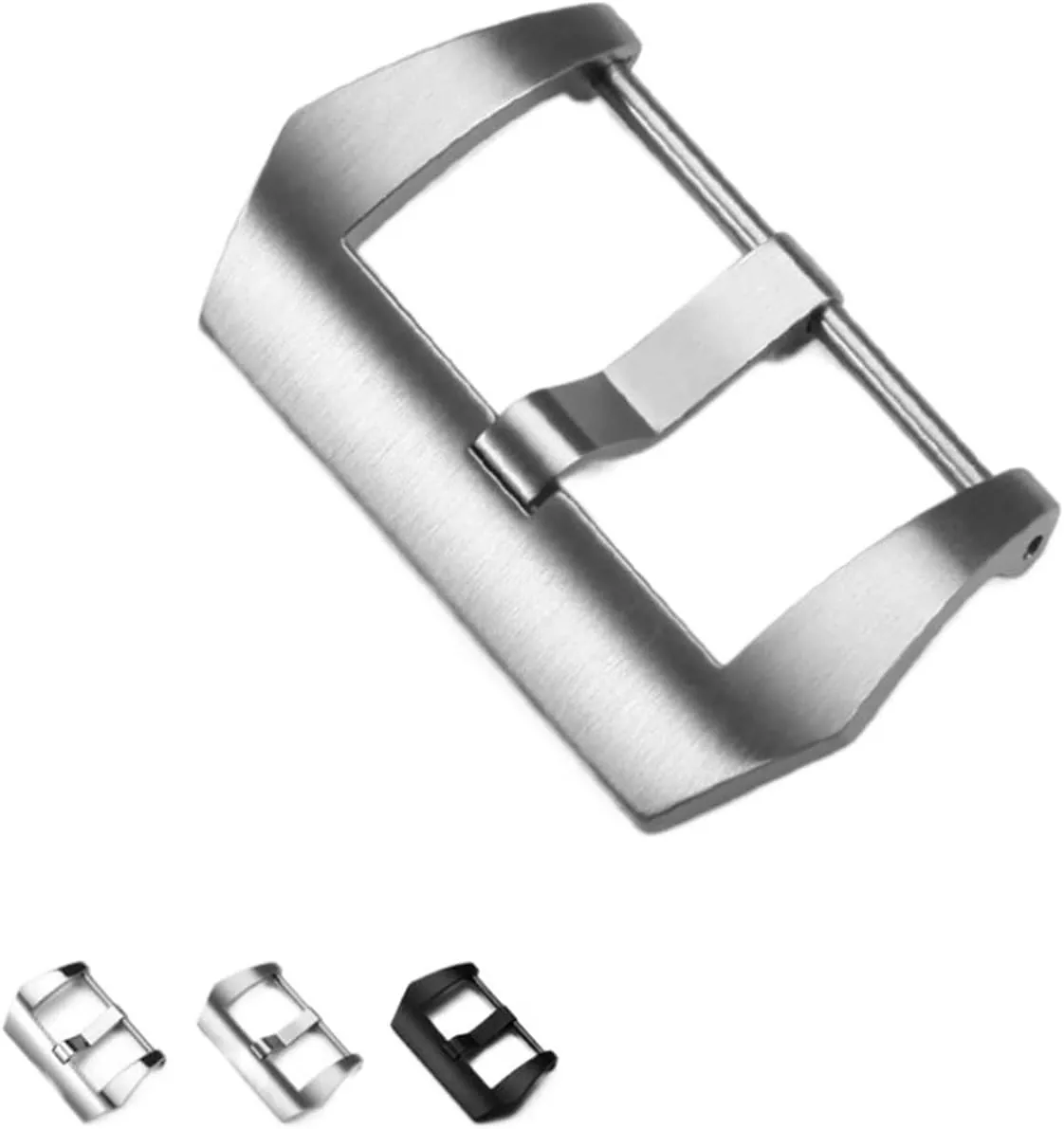 Watches Buckle Fit For Panerai PAM Bracelet 18mm 20mm 22mm 24mm 26mm 316L Stainless Steel Clasp Metal Pin Insurance Buckle Table buckle
