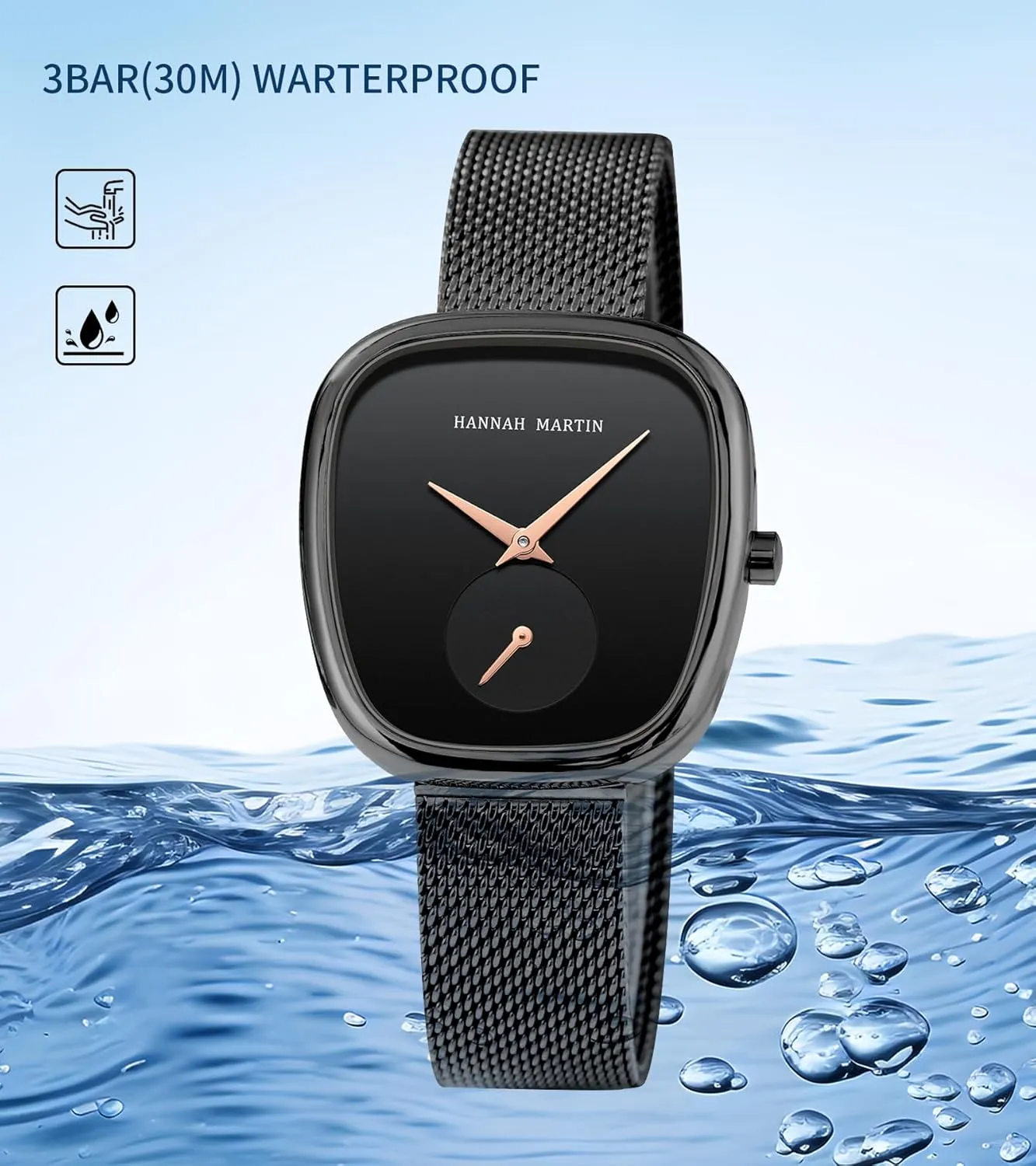 Watches for Women Waterproof Ladies Analog Quartz Wrist Watches Stainless Steel Band Fashion Dainty Female Watch Luxury Bracelet Diamond
