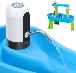 Water Table Pump,Kids Water Pump for Water Table,Water Table Accessories Small Cordless Water Pump for Water Table Fun Summer Outdoor Activities