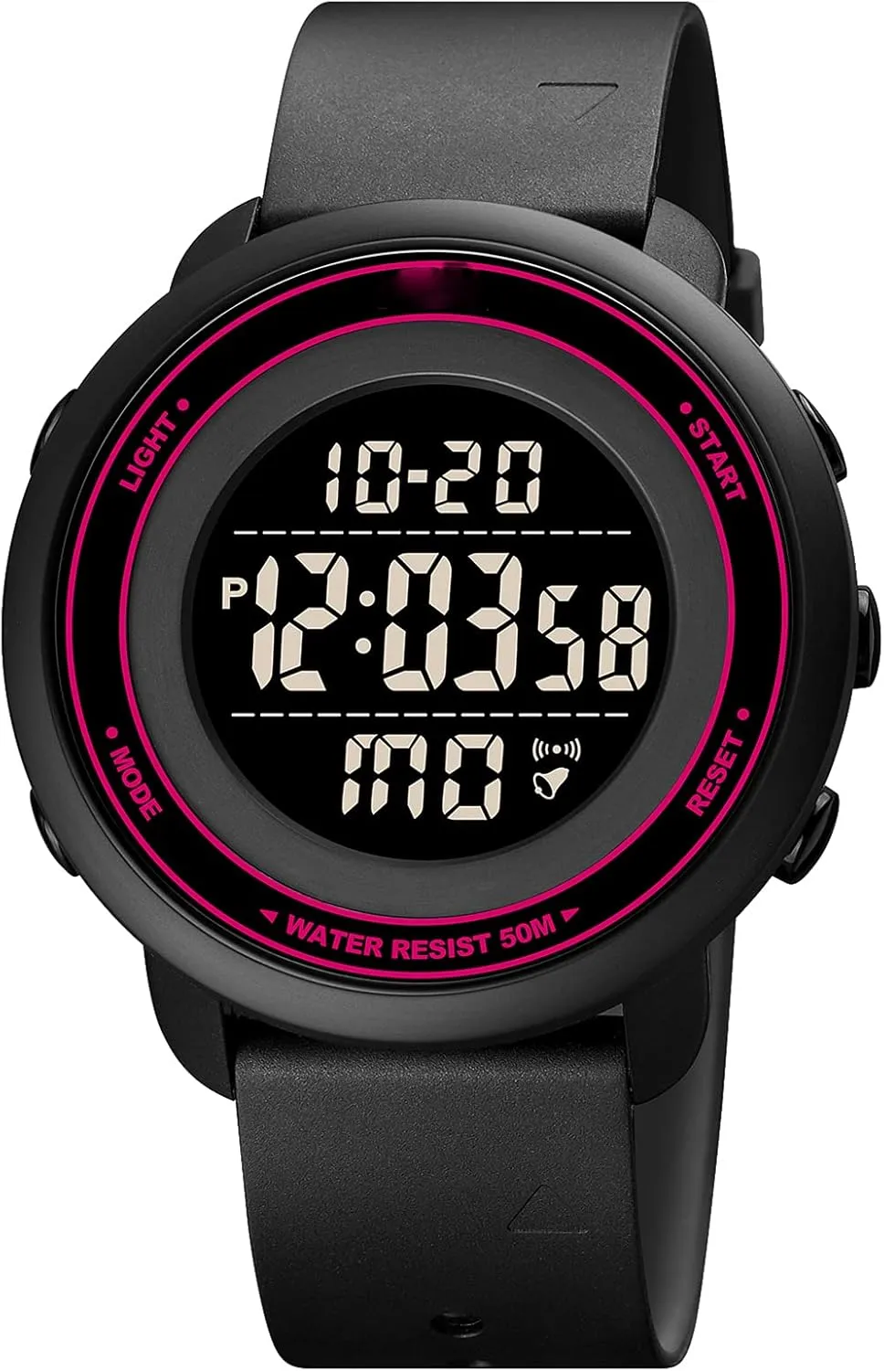 Waterproof Luminous Sports Chronograph, Outdoor Sports Men's Watch,Stylish Simple Big Dial,for Mens Teenager