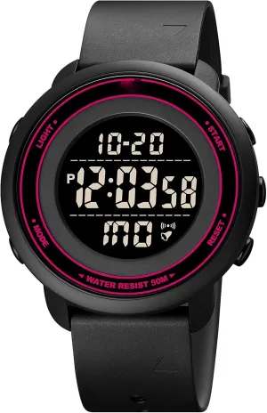 Waterproof Luminous Sports Chronograph, Outdoor Sports Men's Watch,Stylish Simple Big Dial,for Mens Teenager