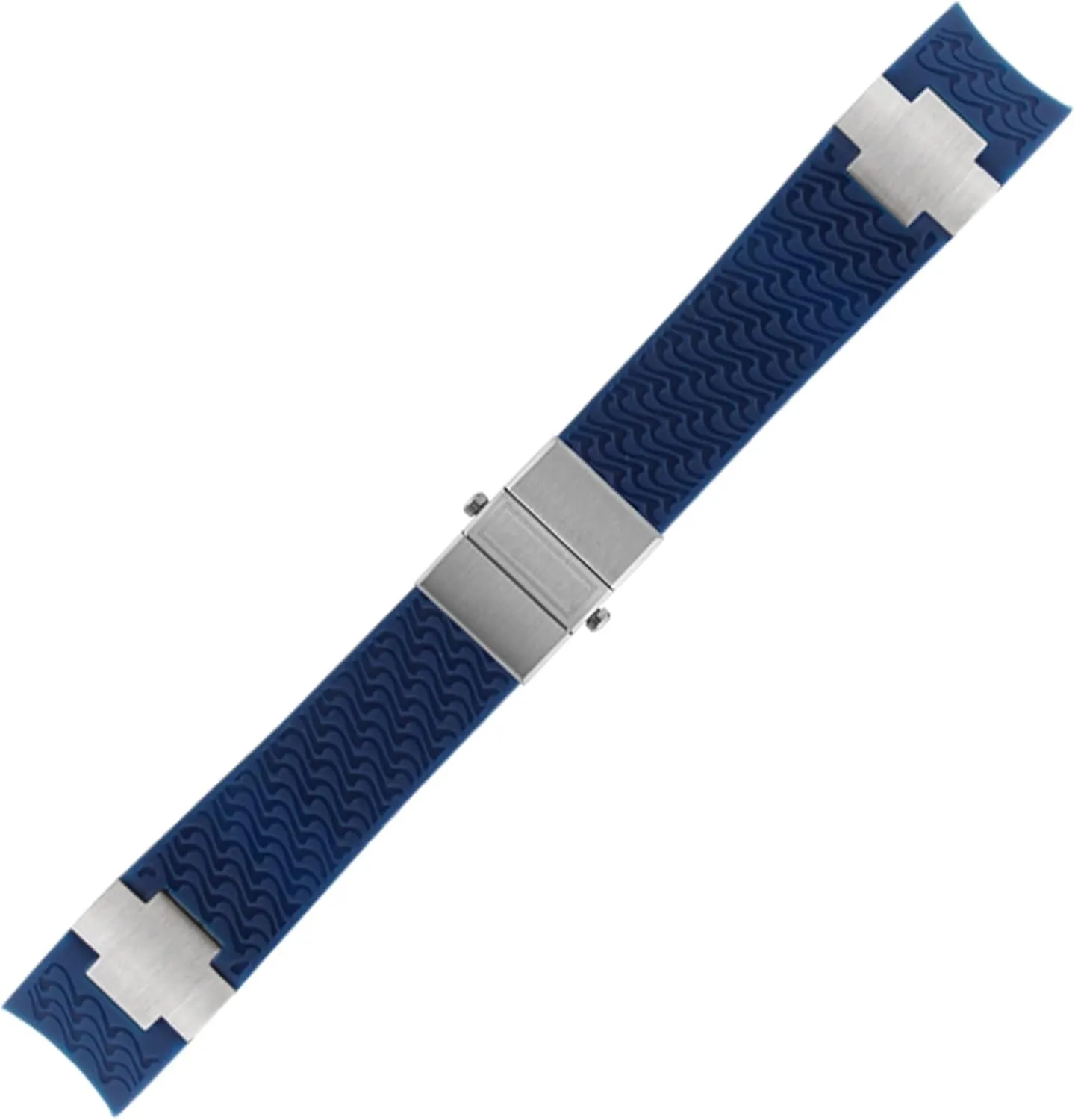Waterproof Watch Band For Ulysse Nardin Silicone Rubber Watchstrap Sports Wrist Bracelets Replacement Watch Accessories Parts