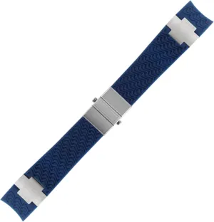 Waterproof Watch Band For Ulysse Nardin Silicone Rubber Watchstrap Sports Wrist Bracelets Replacement Watch Accessories Parts