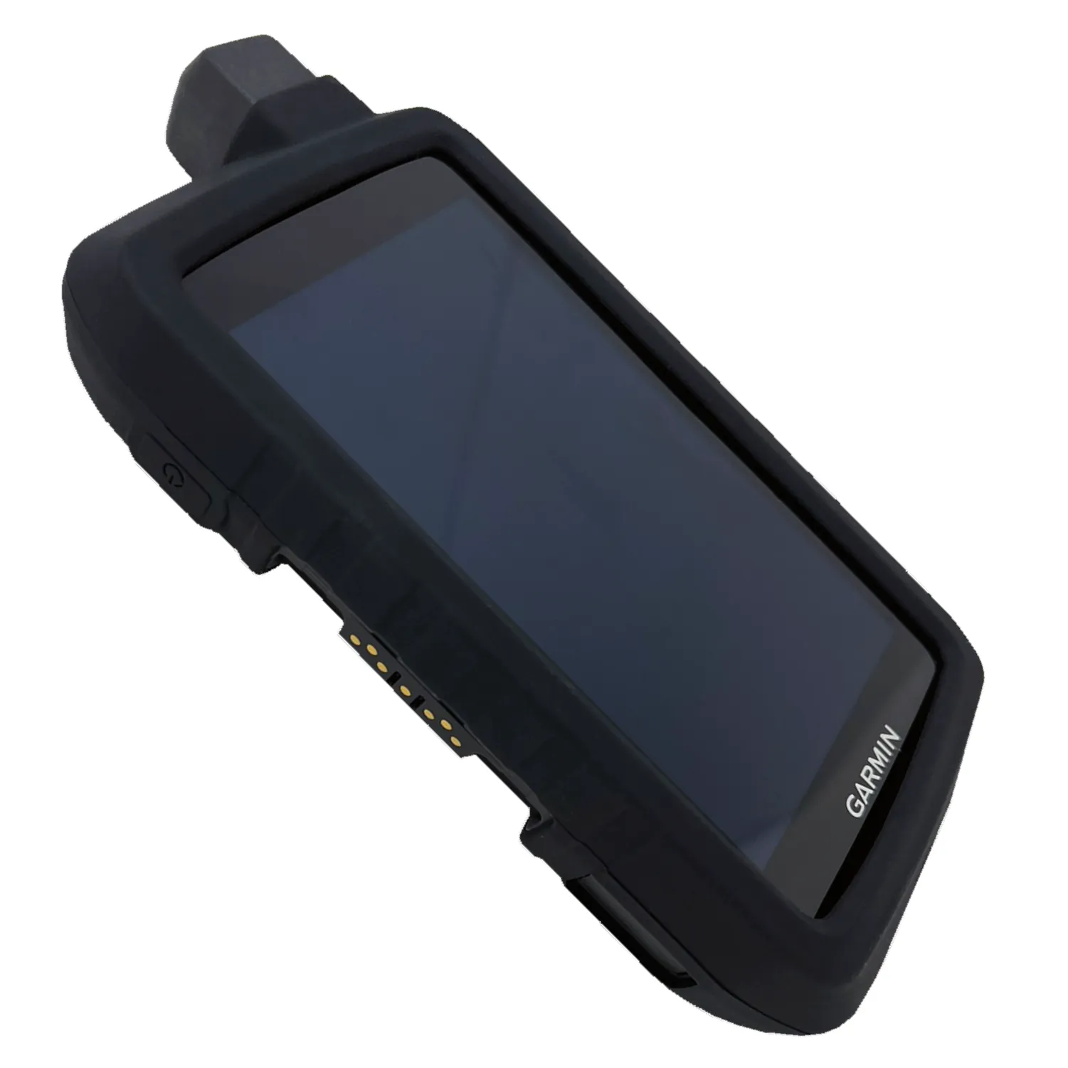 Wearable4U Garmin Montana 700/700i/750/750i Silicone Protective Case (Black) - Rugged Handheld GPS Navigator Accessories