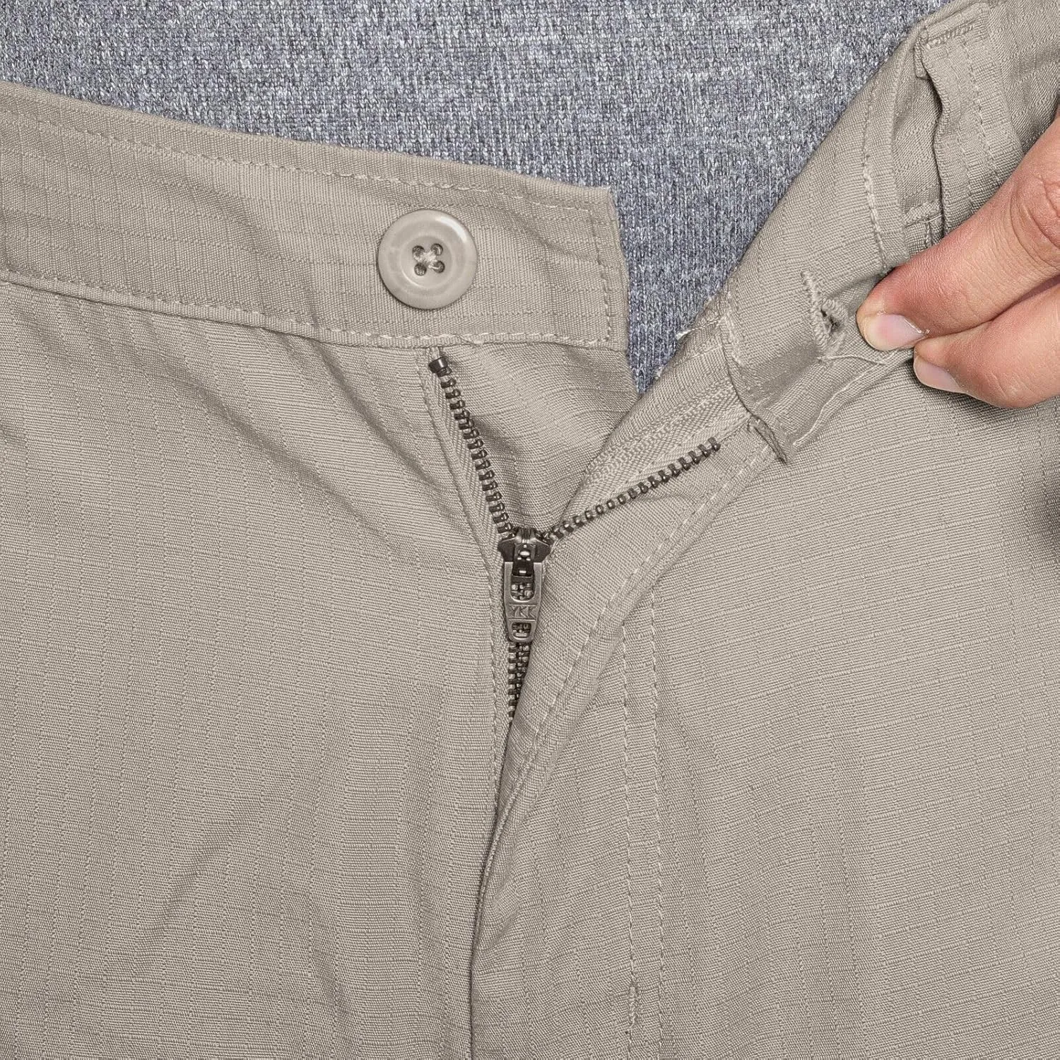 WICKED STOCK Ripstop Mens Cargo Pants - Durable Tactical Pants Stretch Waistband Multiple Pockets-Military Pants Outdoor Work