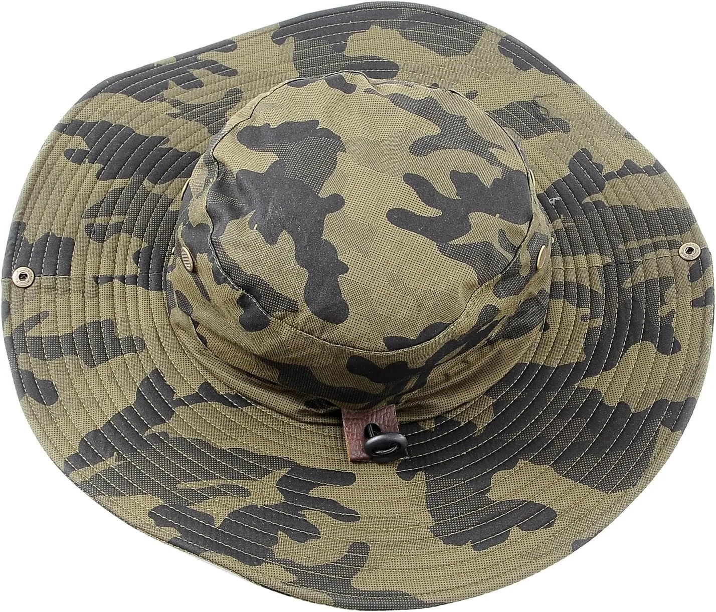 Wide Brim Military Camouflage Hat Summer Fishing Hunting Camping Hiking Cap Outdoor Sun Hat Boonie Hat