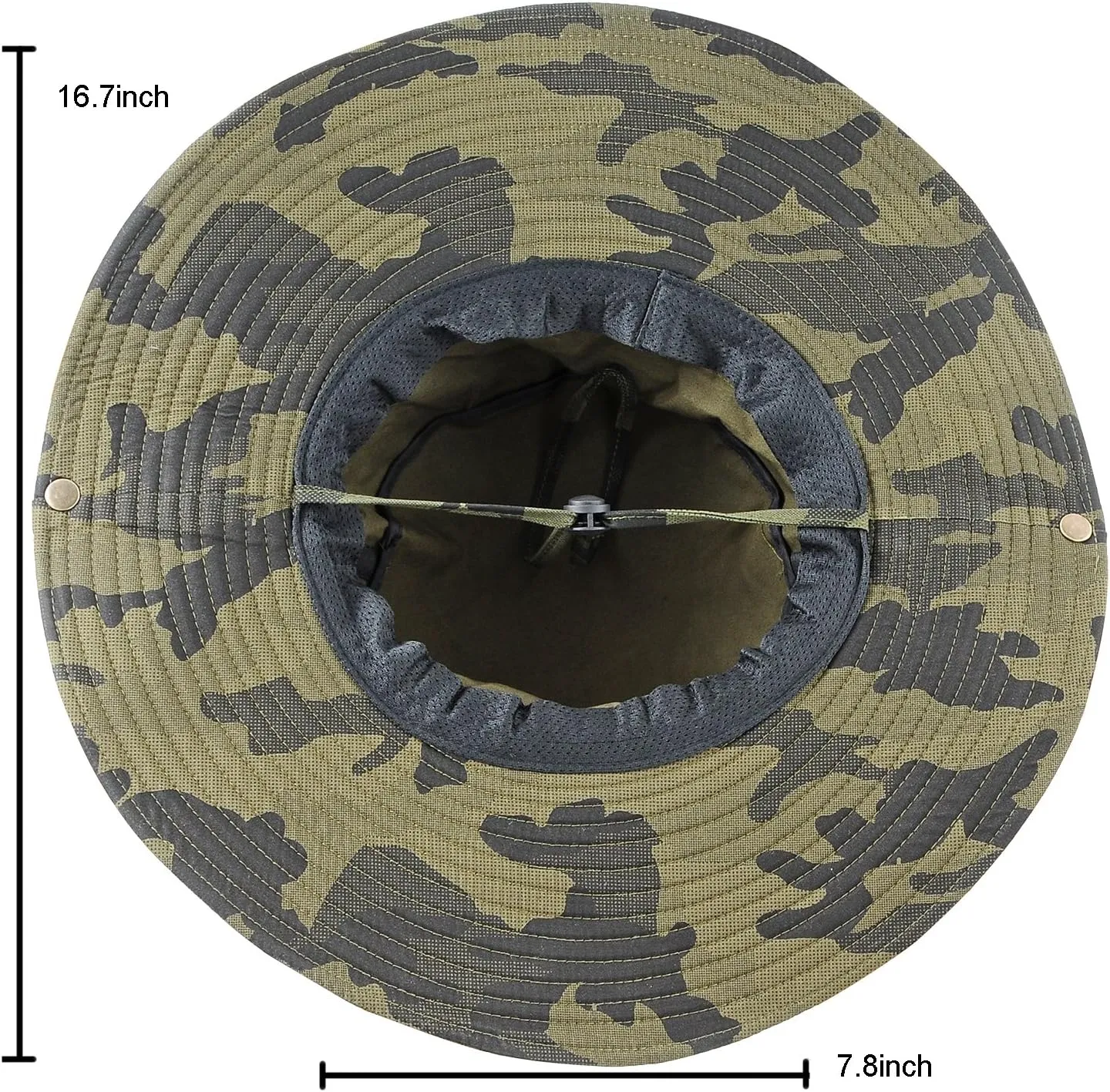 Wide Brim Military Camouflage Hat Summer Fishing Hunting Camping Hiking Cap Outdoor Sun Hat Boonie Hat