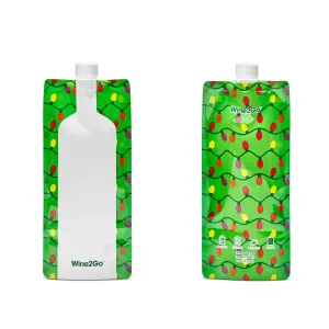 Wine2Go - the Foldable Wine Bottle - GET LIT