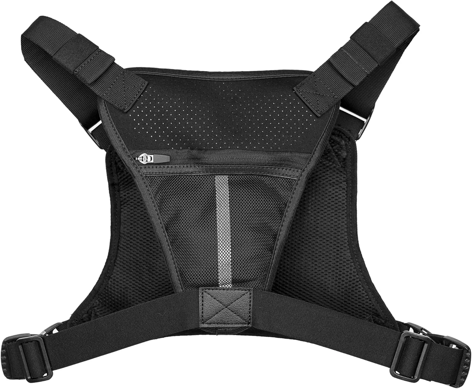 WOLF TACTICAL Chest Pack Running Chest Bag for Men Chest Holster Running Vest Chest Rig Fanny Pack Running Bag