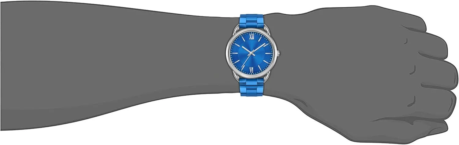 Women Watch Metal Bracelet Watch Roman Number Easy to Read Watch Waterproof Watch