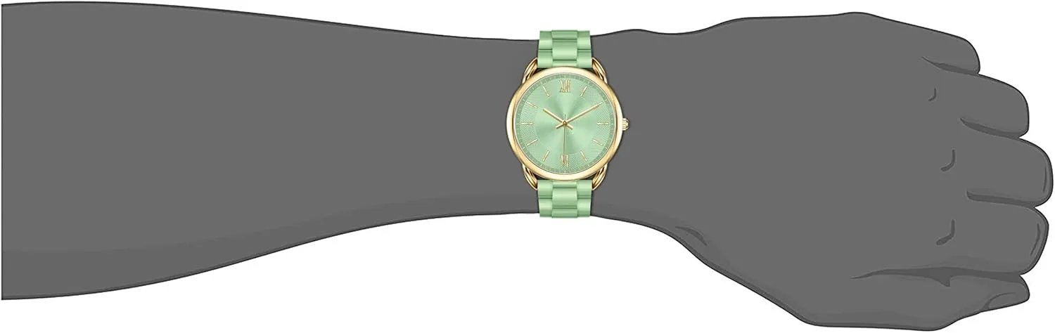 Women Watch Metal Bracelet Watch Roman Number Easy to Read Watch Waterproof Watch