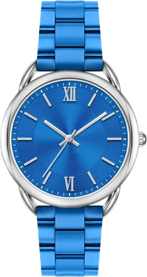 Women Watch Metal Bracelet Watch Roman Number Easy to Read Watch Waterproof Watch
