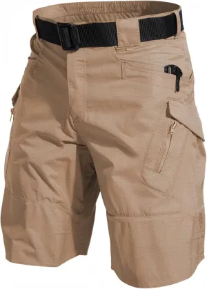 YAXHWIV Men's Hiking Cargo Shorts Lightweight Waterproof Tactical Outdoor Work Shorts with Pockets