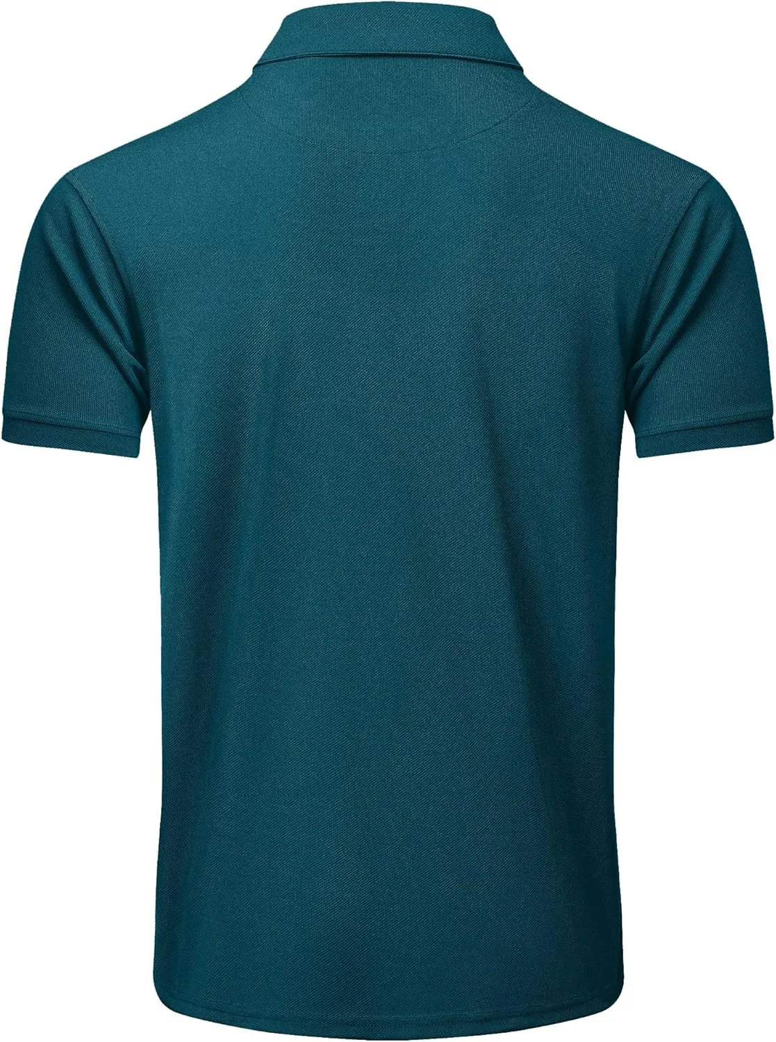 ZITY 5 Pack Tactical Polo Shirts for Men Golf Shirt Short Sleeve Athletic Performance Moisture Wicking Work Outdoor Tshirts