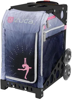 ZUCA Sport Insert Bag, Ice Dreamz Lux w/Sport Frame Black (Non Flashing Wheels)